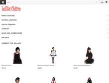 Tablet Screenshot of lolitacharm.com